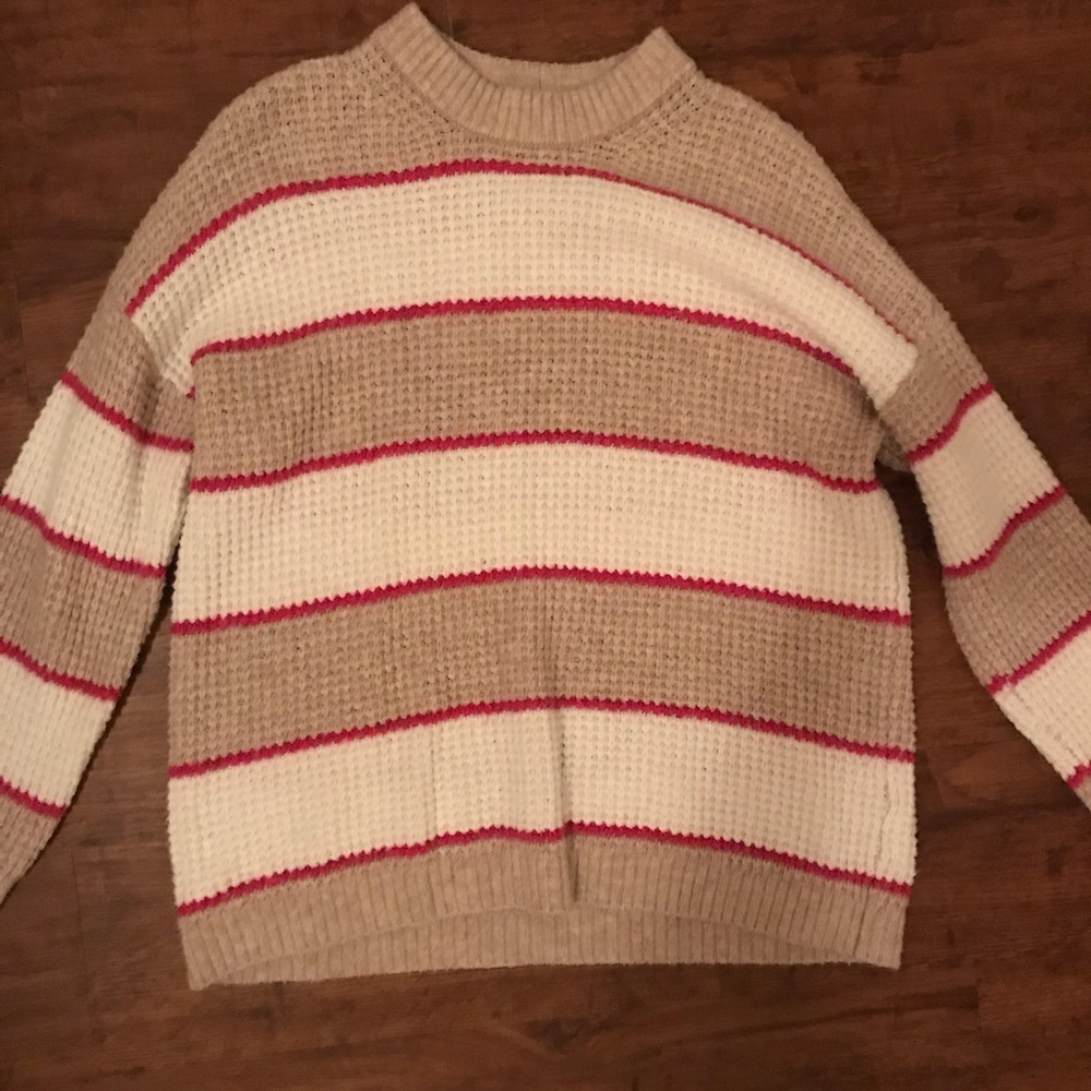 Oversized stripped sweater